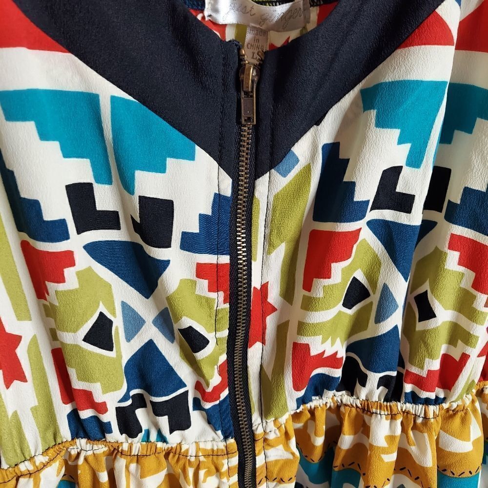 Just Ginger Aztec dress - Picture 8 of 10